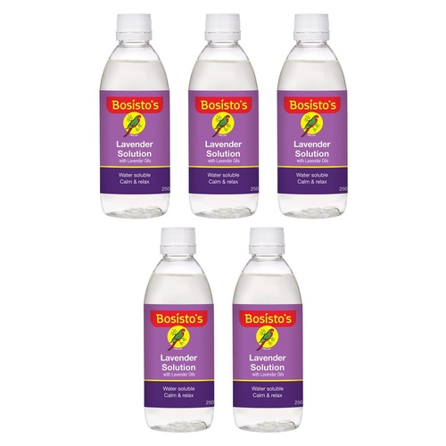 Bosisto's Lavender Solution 250mL x 3 Bundle of 5