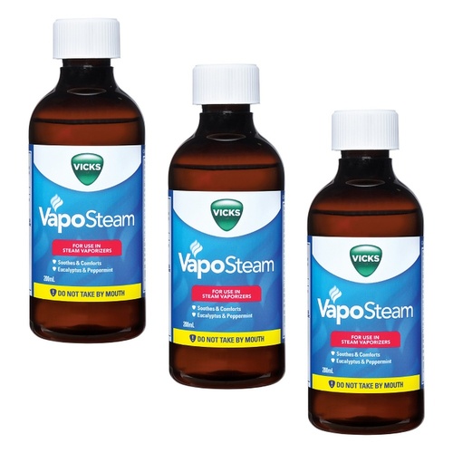 Vicks VapoSteam Inhalant 200mL Pack of 3