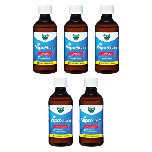 Vicks VapoSteam Inhalant 200mL Pack of 5