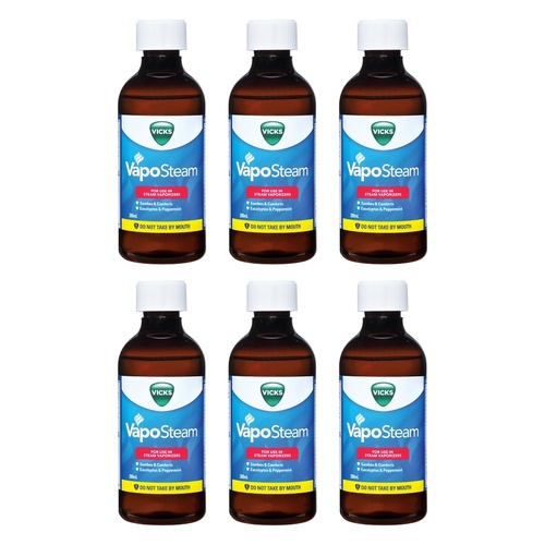 Vicks VapoSteam Inhalant 200mL Pack of 6