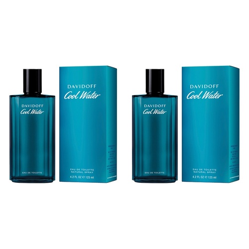 Davidoff Cool Water Men EDT 125mL Pack of 2