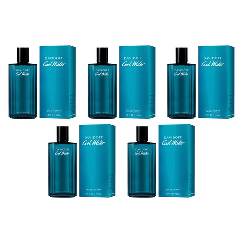 Davidoff Cool Water Men EDT 125mL Pack of 5
