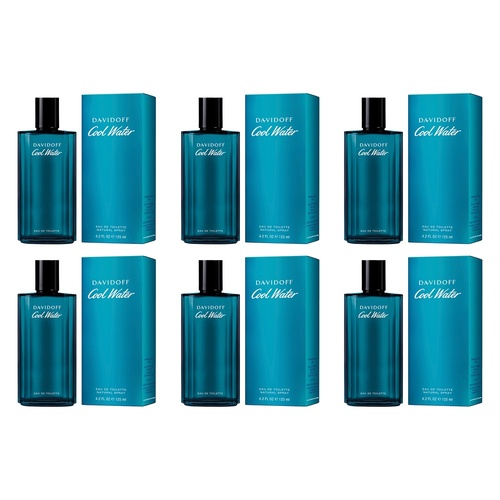 Davidoff Cool Water Men EDT 125mL Pack of 6