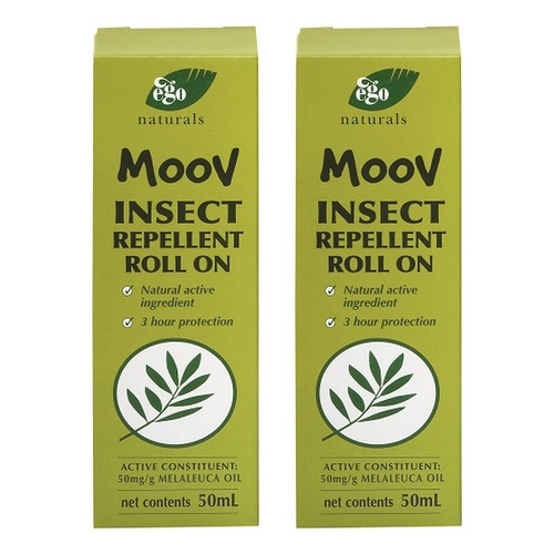 Ego Moov Insect Repellent Roll-On 50mL Pack of 2
