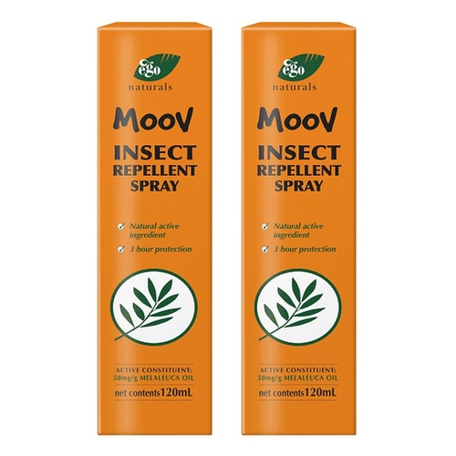 Ego Moov Insect Repellent Spray 120mL Pack of 2