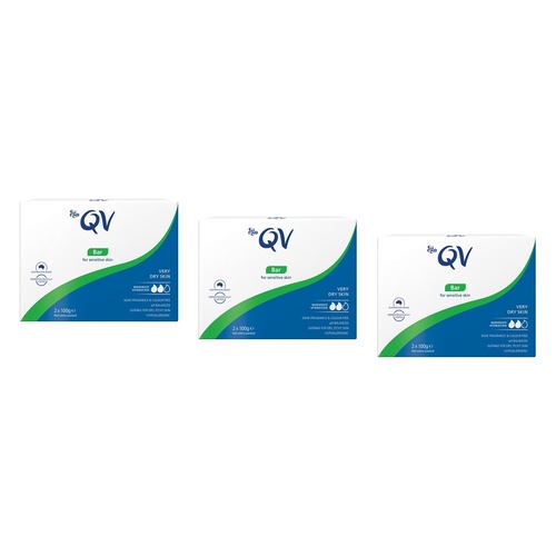 Ego Gentle Soap-Free Cleansing Bar 200g Pack of 3
