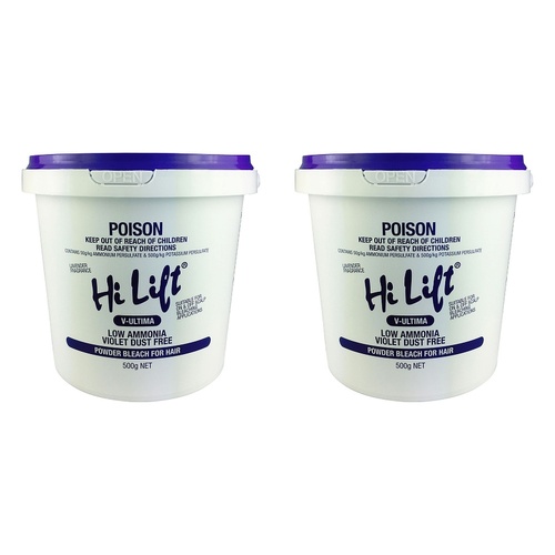 Hi Lift V-Ultima Violet Powder Bleach 500g Pack of 2