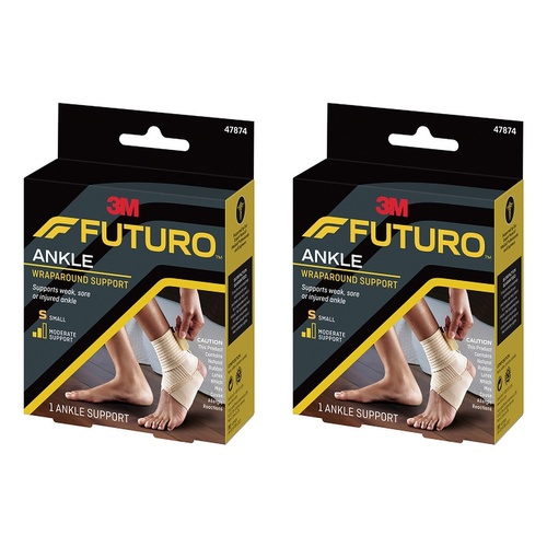 Futuro Wrap Around Ankle Support S Pack of 2