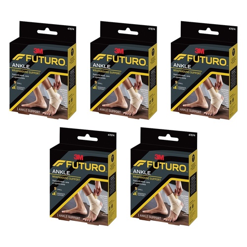 Futuro Wrap Around Ankle Support S Pack of 5