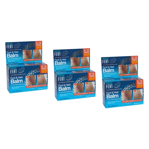 Neat Feat Heel Balm 2 Pack Bundle of 3