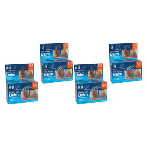 Neat Feat Heel Balm 2 Pack Bundle of 4