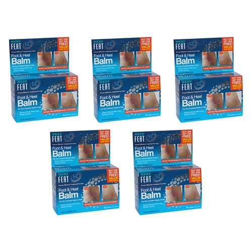 Neat Feat Heel Balm 2 Pack Bundle of 5