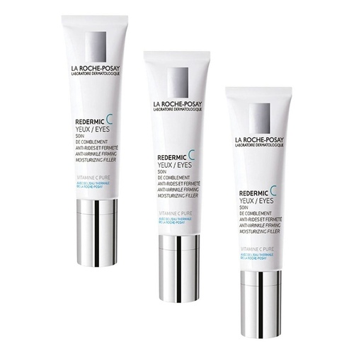 La Roche-Posay Redermic C Eyes 15mL Pack of 3