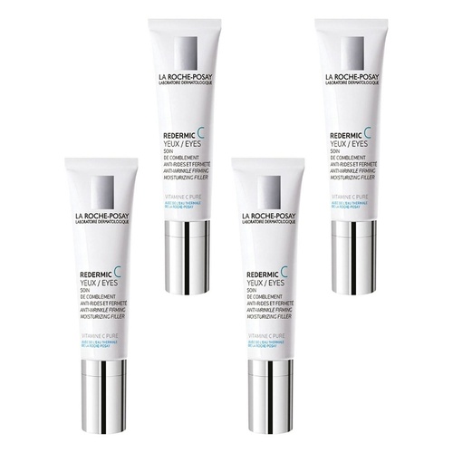 La Roche-Posay Redermic C Eyes 15mL Pack of 4