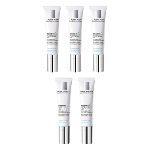 La Roche-Posay Redermic C Eyes 15mL Pack of 5