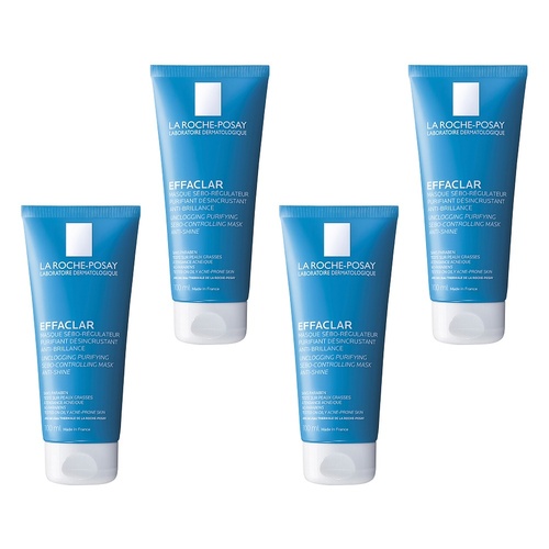La Roche-Posay Effaclar Mask 100mL Pack of 4