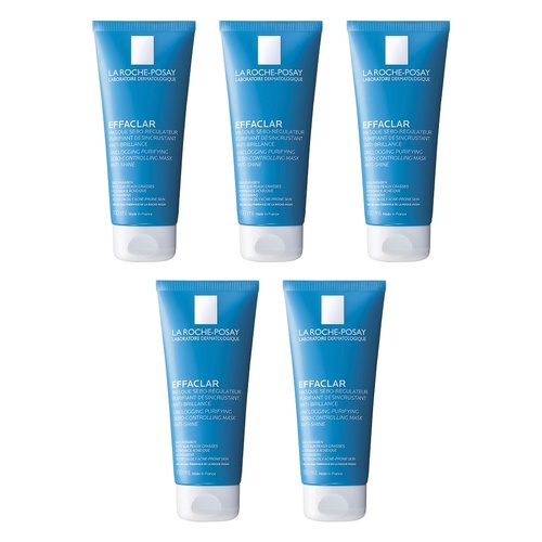 La Roche-Posay Effaclar Mask 100mL Pack of 5