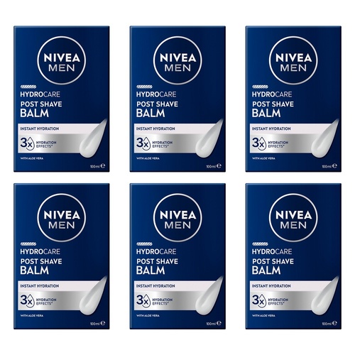 NIVEA Men Protect & Care Post Shave Balm 100mL Pack of 6