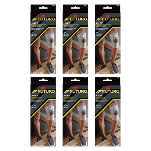 Futuro Comfort Knee Support with Stabilisers Medium Pack of 6