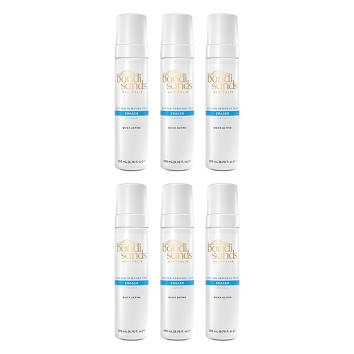 Bondi Sands Self Tan Eraser Foam 200mL Pack of 6