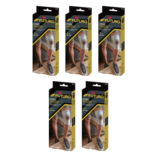 Futuro Comfort Knee Support with Stabilisers Small Pack of 5