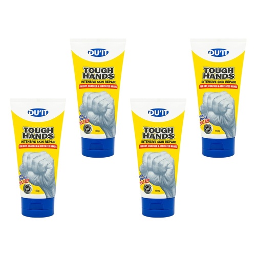 DU'IT Tough Hands Intensive Hand Cream 150g Pack of 4
