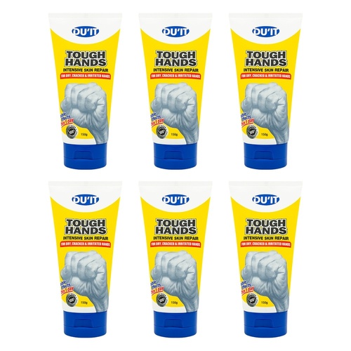 DU'IT Tough Hands Intensive Hand Cream 150g Pack of 6