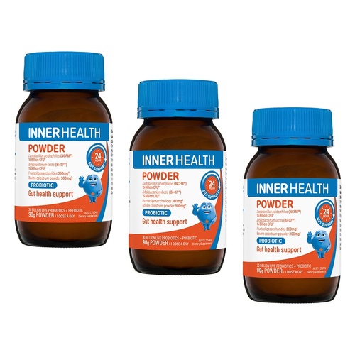 Inner Health Powder Probiotic 90g Pack of 3