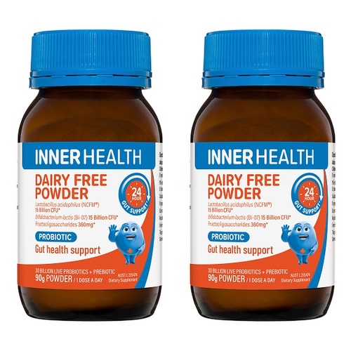 Inner Health Dairy Free Powder Probiotic 90g Pack of 2
