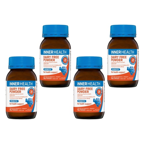 Inner Health Dairy Free Powder Probiotic 90g Pack of 4
