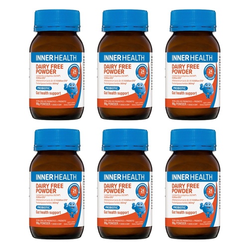 Inner Health Dairy Free Powder Probiotic 90g Pack of 6