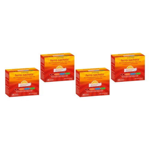 Ferro-Sachets Liposomal Iron 1.5g 28 Sachets Pack of 4