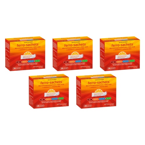 Ferro-Sachets Liposomal Iron 1.5g 28 Sachets Pack of 5