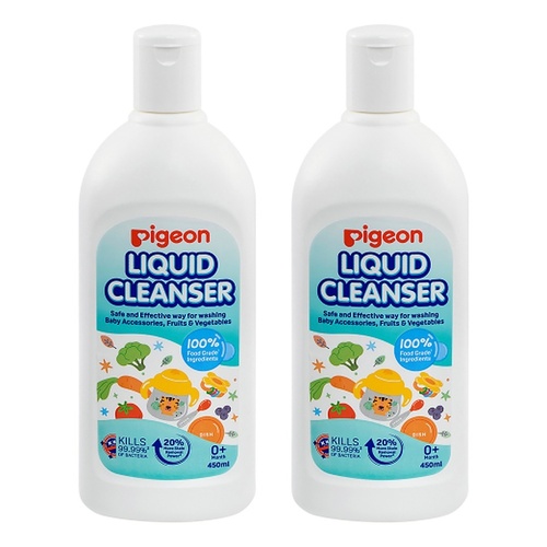 Pigeon Bottle & Nipple Liquid Cleanser 450mL Pack of 2