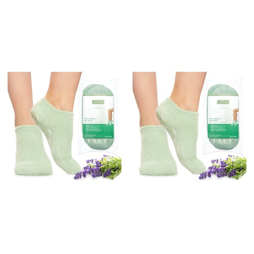 Elive Moisturising Gel Socks x 6 Bundle of 2