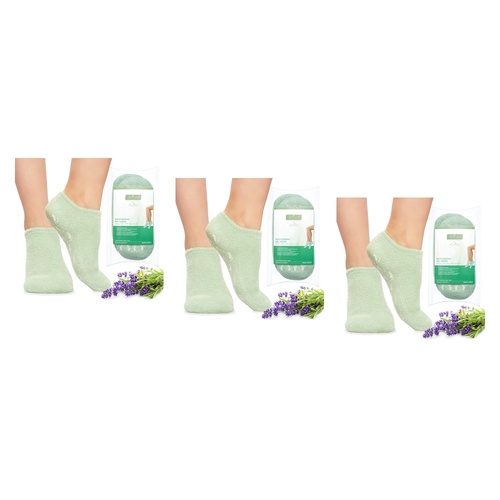 Elive Moisturising Gel Socks x 6 Bundle of 3