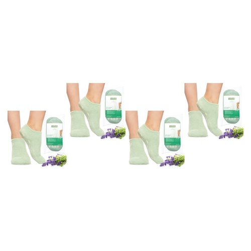 Elive Moisturising Gel Socks x 6 Bundle of 4