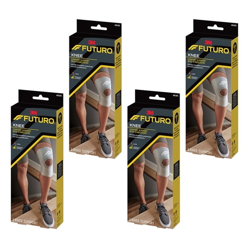 Futuro Comfort Knee Support with Stabilisers Large Pack of 4