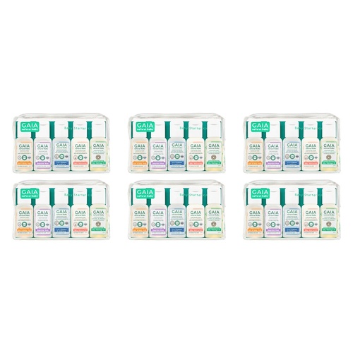 GAIA Natural Baby Starter Kit 5 Piece Set Pack of 6