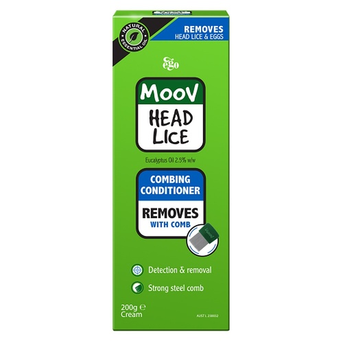 Ego Moov Head Lice Combing Conditioner 200mL