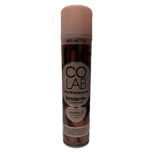 COLAB Dry Shampoo Brunette 200ml Dark Root Refresh Oil Absorbing Spray