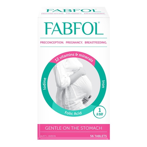 Fabfol Plus Preconception Pregnancy Breastfeeding 56 Tablets