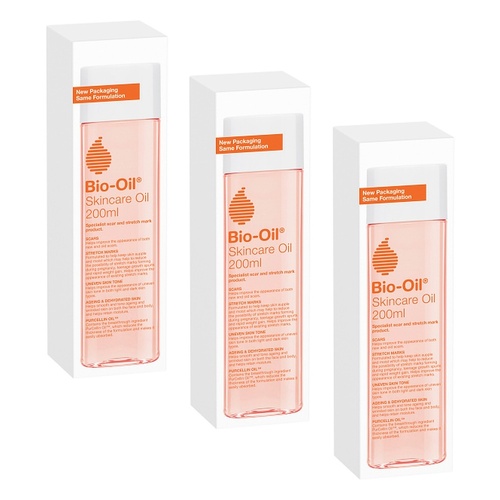 Bio-Oil Skincare Oil 200mL Pack of 3