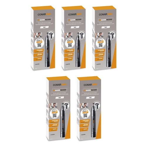 Conair Man The Diamond Precision Nose & Ear Trimmer Pack of 5