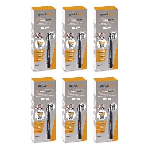 Conair Man The Diamond Precision Nose & Ear Trimmer Pack of 6