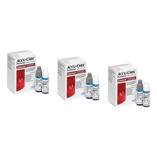 Accu-Chek Performa Control Solution 2 Pack Bundle of 3