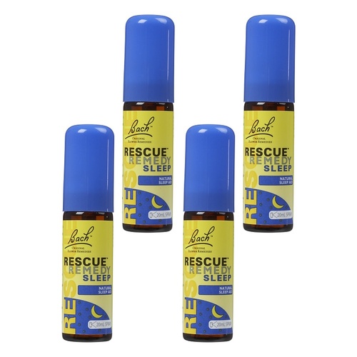 Rescue Sleep 20mL Spray Pack of 4