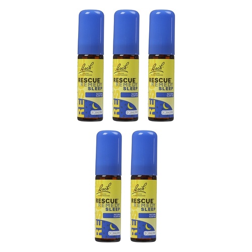 Rescue Sleep 20mL Spray Pack of 5