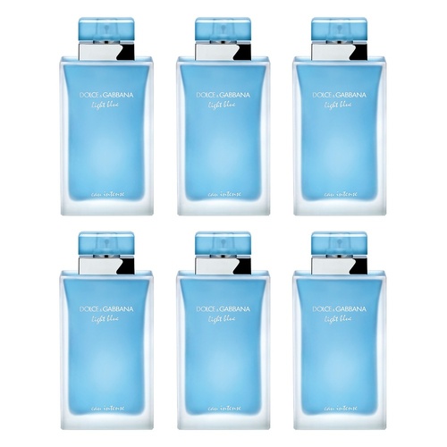 Dolce & Gabbana Light Blue Eau Intense Women EDP 100mL Pack of 6