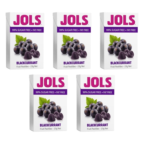 Jols Blackcurrant 23g x 18 Bundle of 5